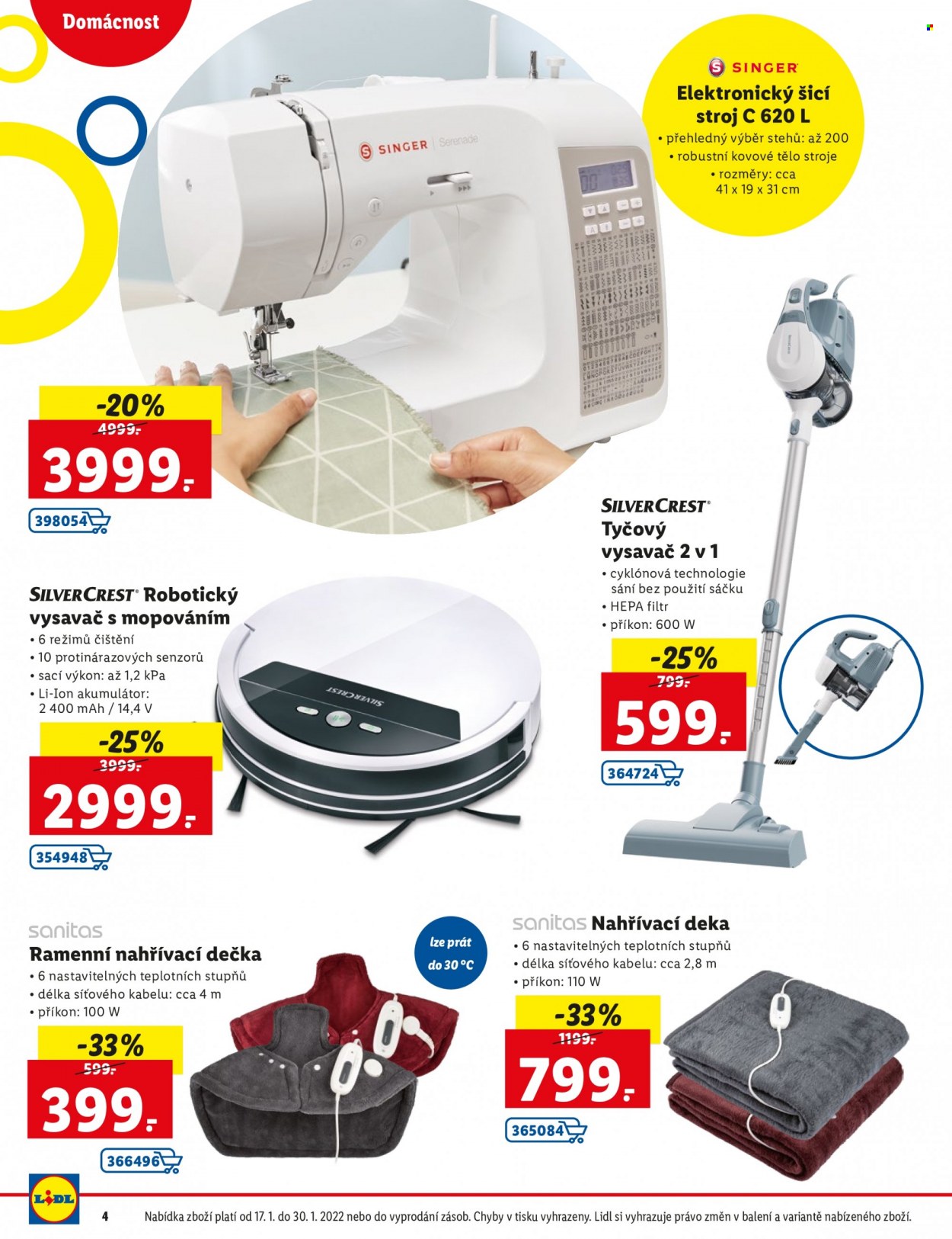 Leták Lidl - 17.1.2022 - 30.1.2022. Strana 4