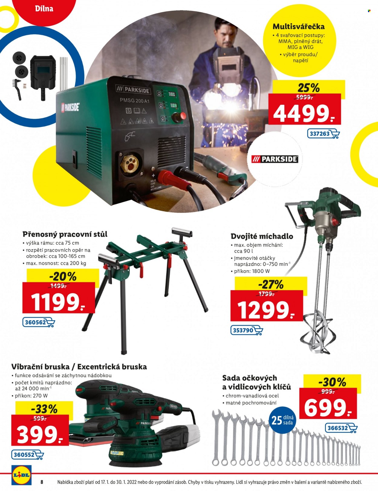 Leták Lidl - 17.1.2022 - 30.1.2022. Strana 8