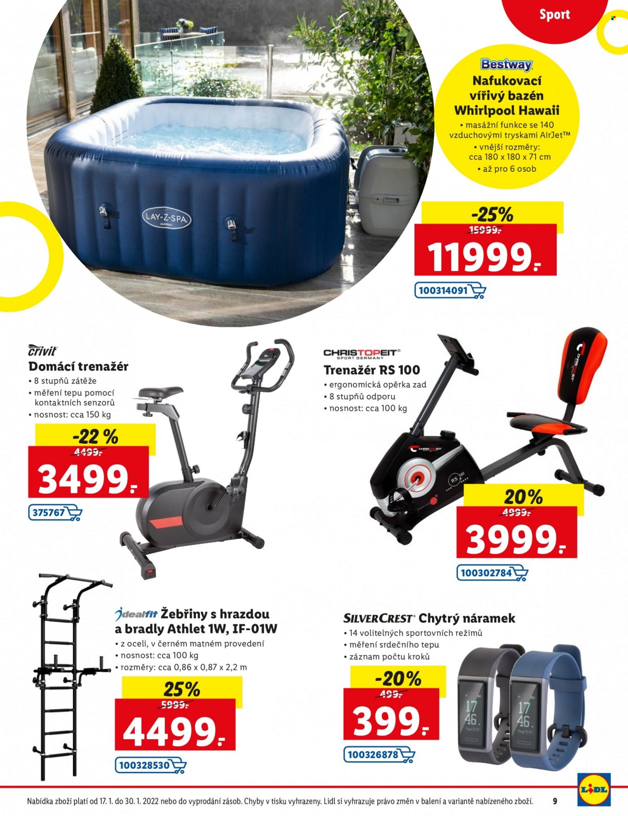 Leták Lidl - 17.1.2022 - 30.1.2022. Strana 9
