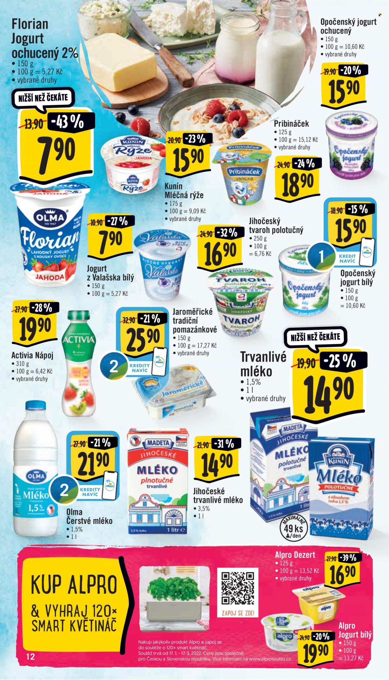 Leták Albert Supermarket - 19.1.2022 - 25.1.2022. Strana 12