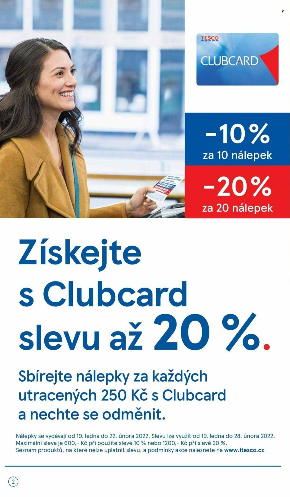 Leták TESCO supermarket - 19.1.2022 - 25.1.2022. Strana 2