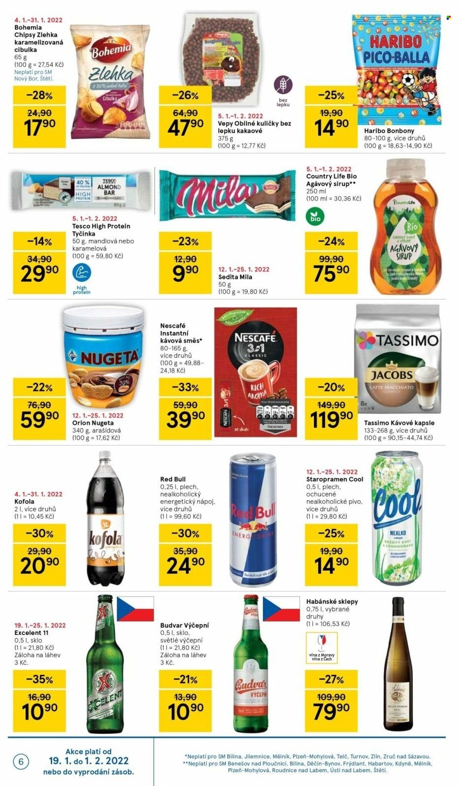 Leták TESCO supermarket - 19.1.2022 - 25.1.2022. Strana 6