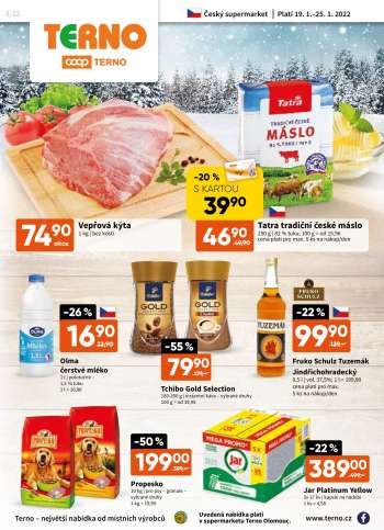 Leták coop TERNO - 19.1.2022 - 25.1.2022.