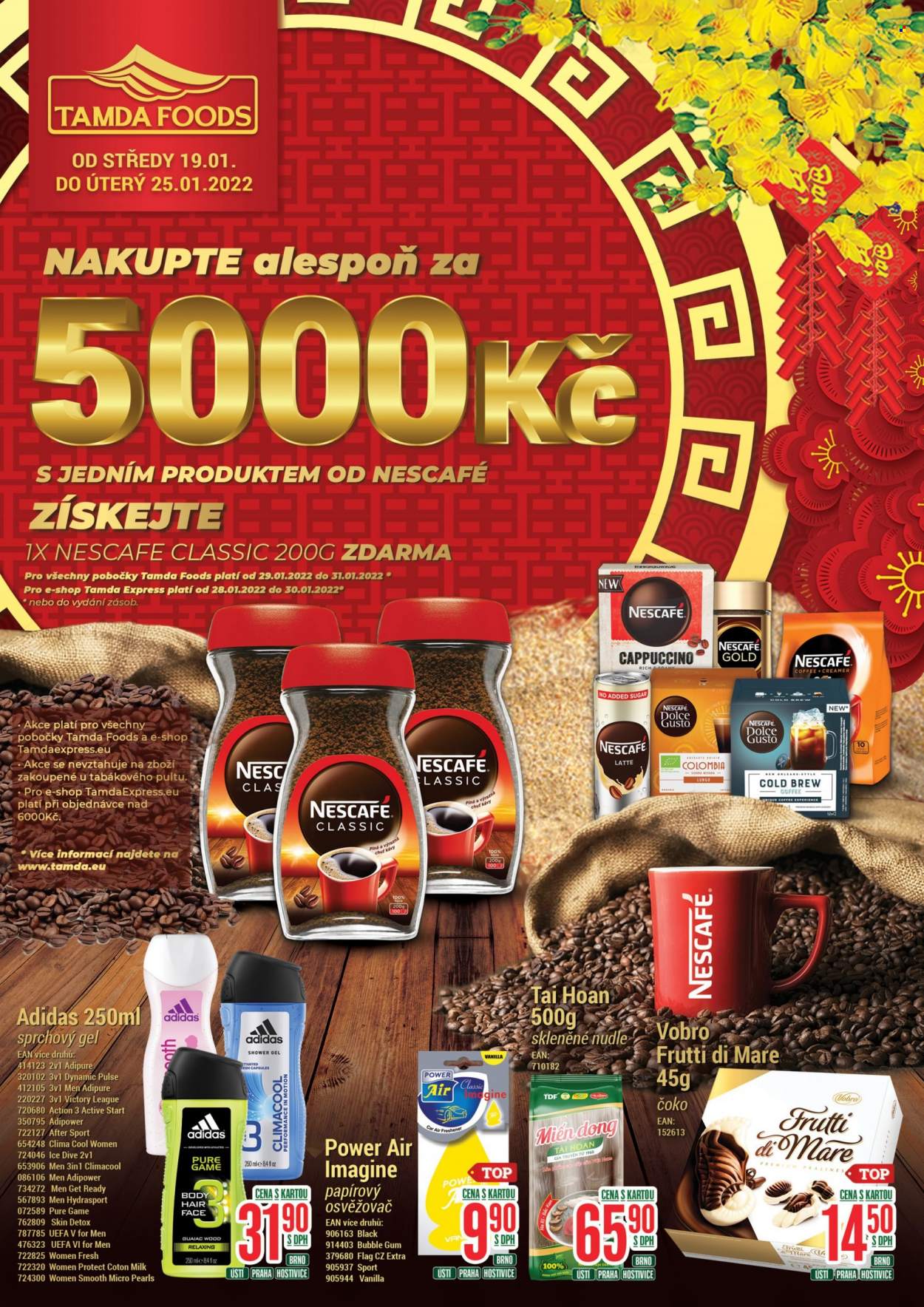 Leták Tamda Foods - 19.1.2022 - 25.1.2022. Strana 1