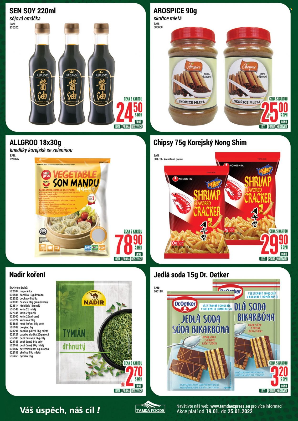 Leták Tamda Foods - 19.1.2022 - 25.1.2022. Strana 25