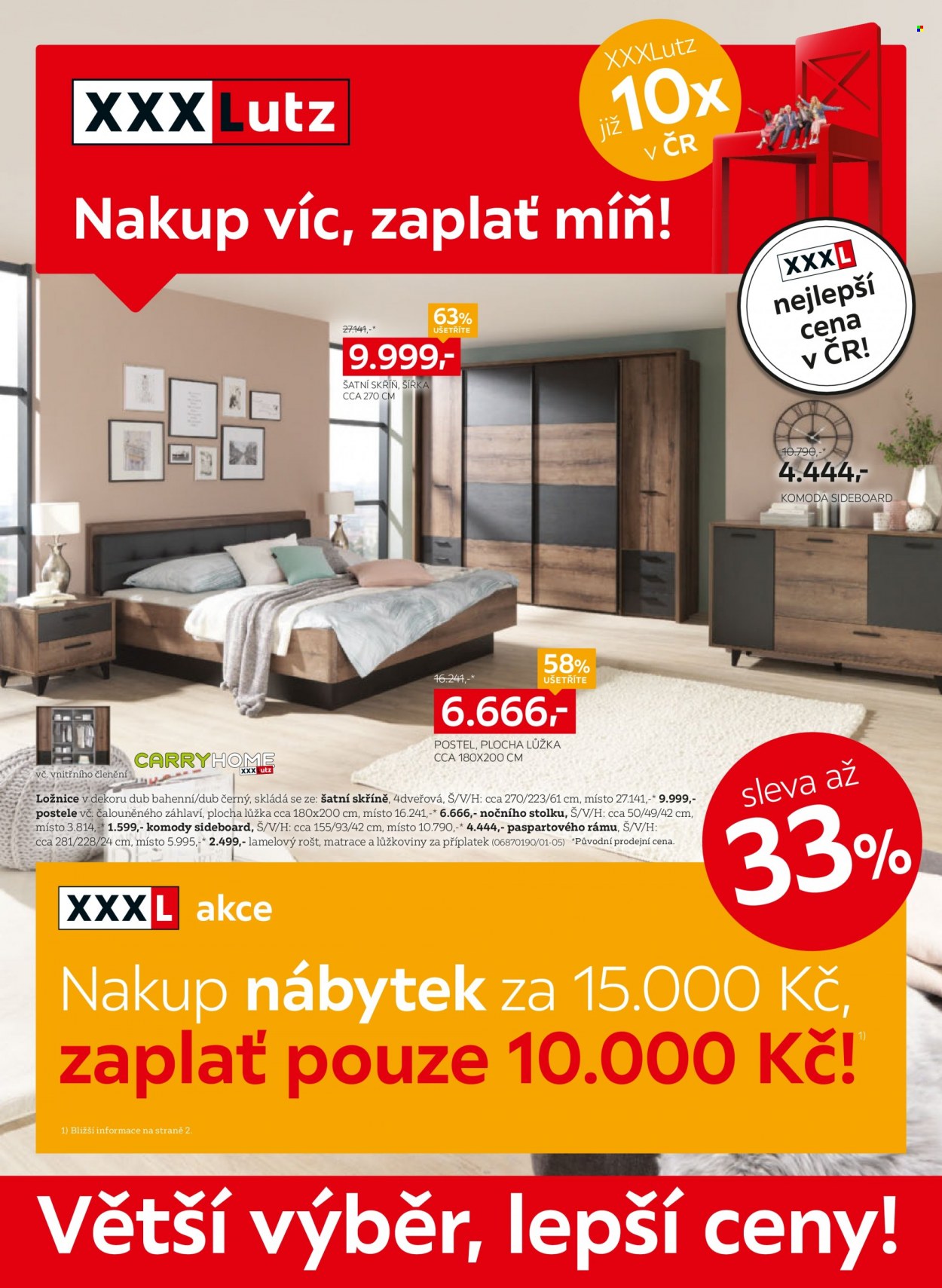 Leták XXXLutz - 17.1.2022 - 30.1.2022. Strana 1