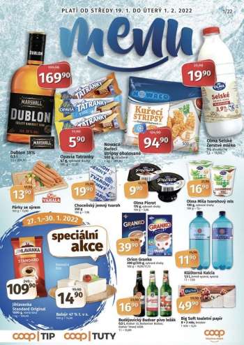 Leták coop TIP - 19.1.2022 - 1.2.2022.