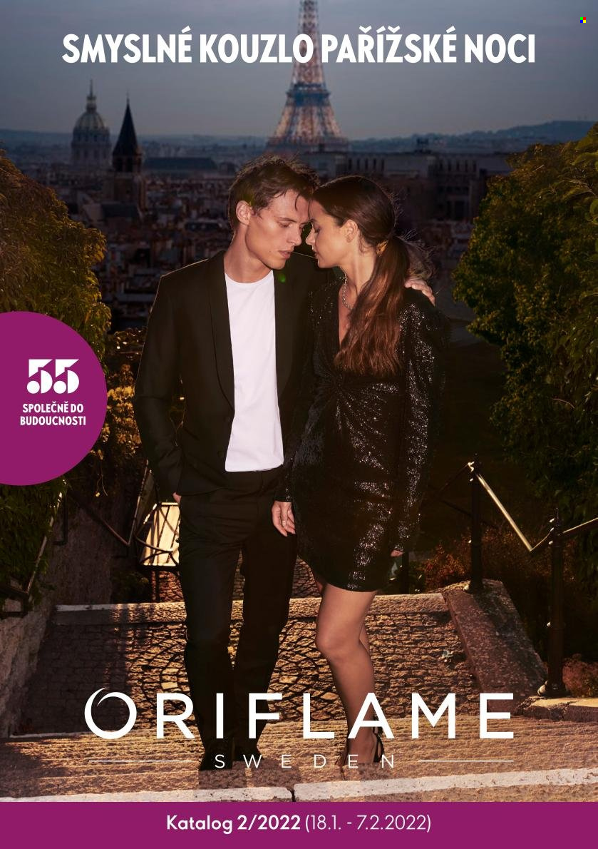 Leták ORIFLAME - 18.1.2022 - 7.2.2022. Strana 1