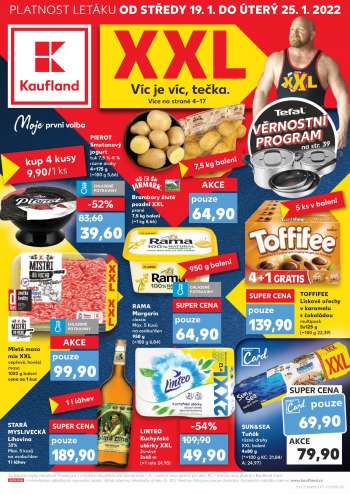 Leták Kaufland - 19.1.2022 - 25.1.2022.