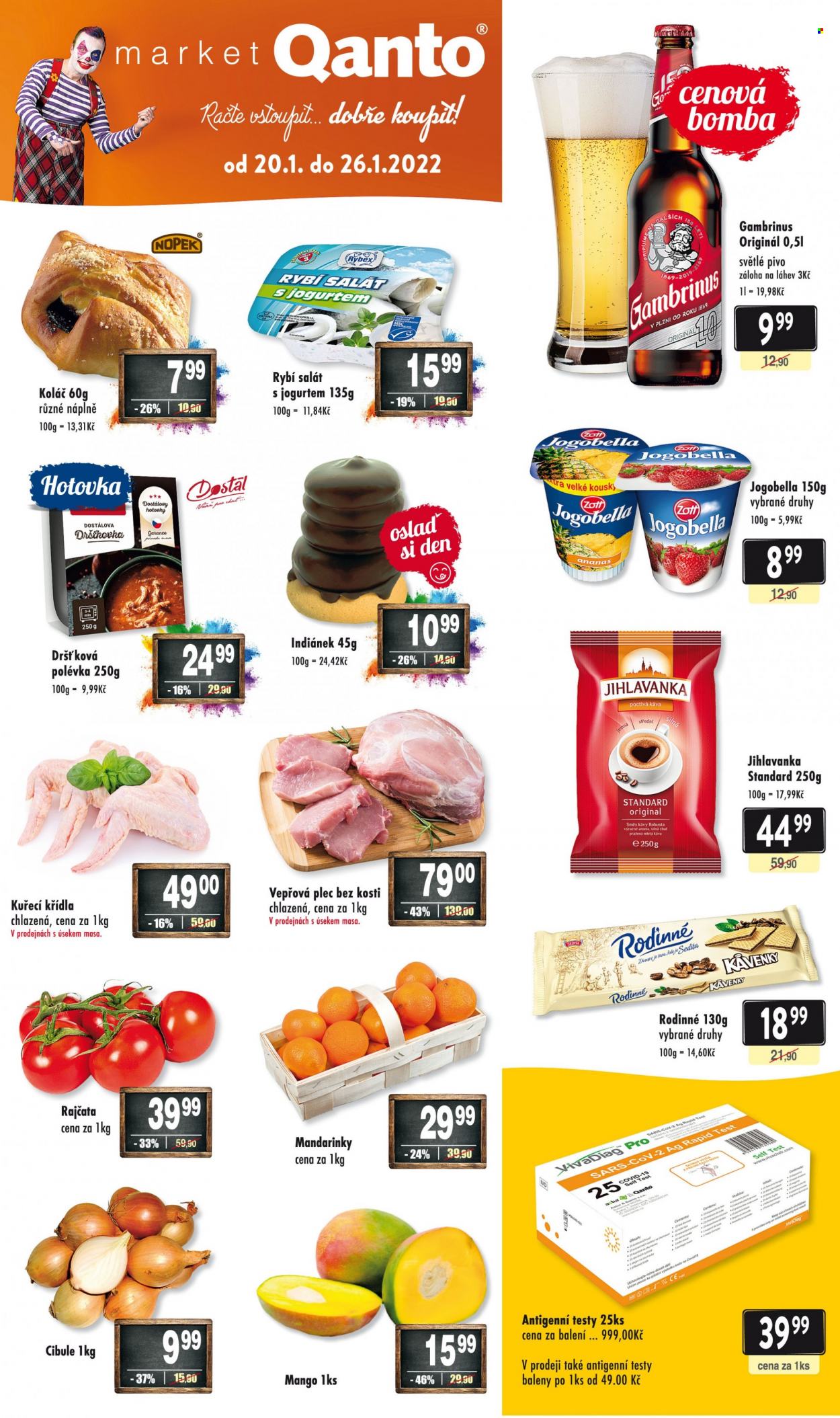 Leták Qanto market - 20.1.2022 - 26.1.2022. Strana 1