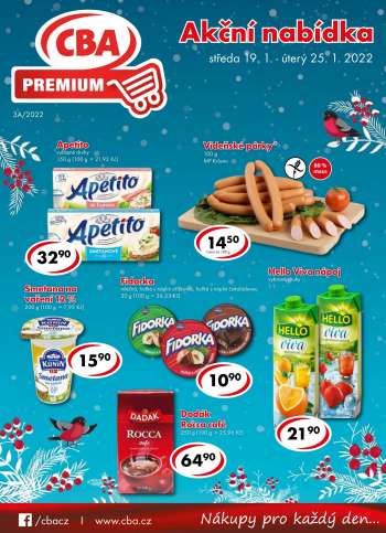 Leták CBA Premium - 19.1.2022 - 25.1.2022.