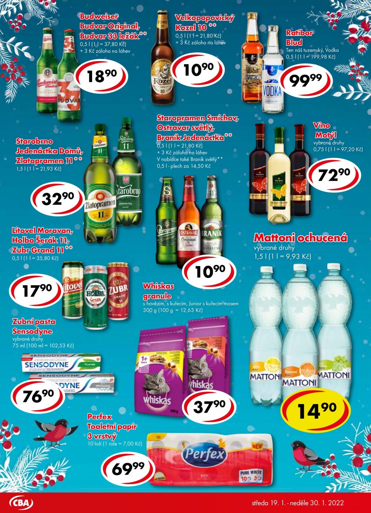 Leták CBA potraviny - 19.1.2022 - 30.1.2022. Strana 6