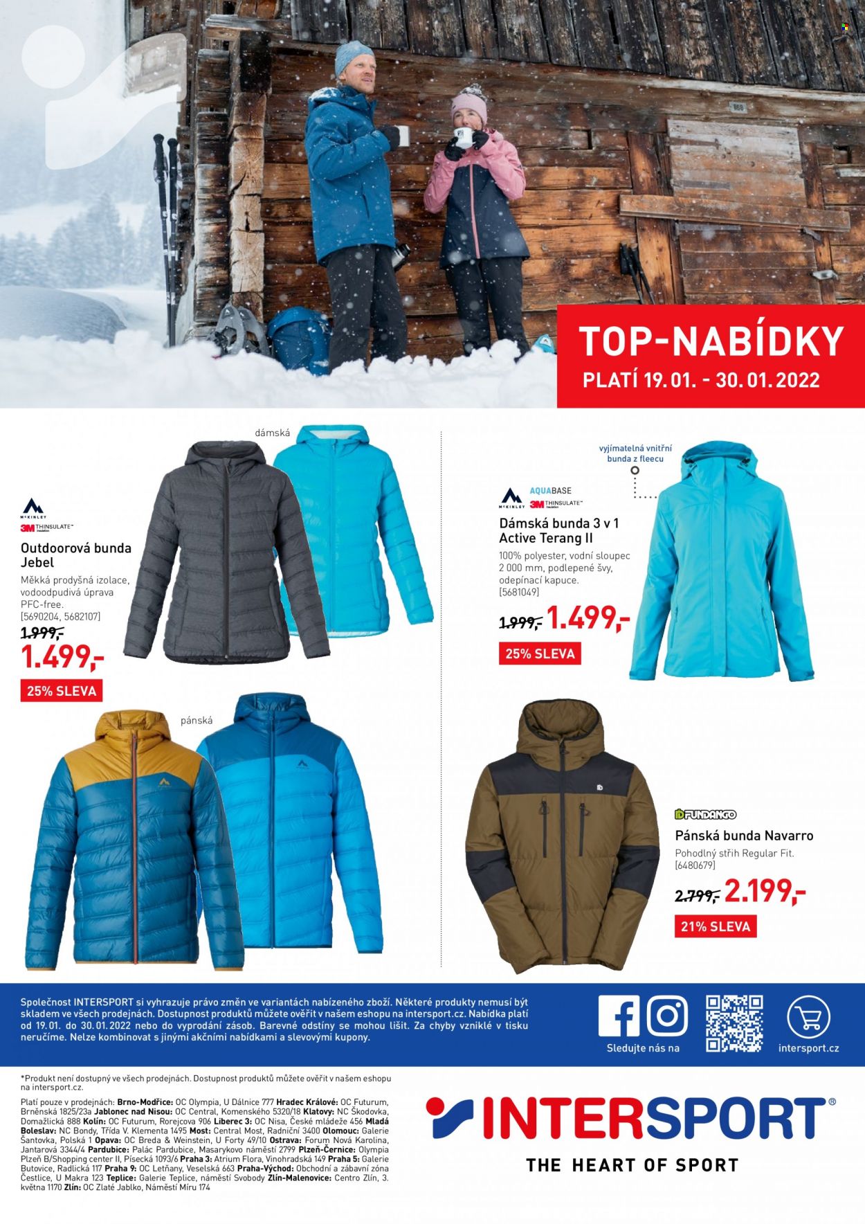 Leták INTERSPORT - 19.1.2022 - 30.1.2022. Strana 10