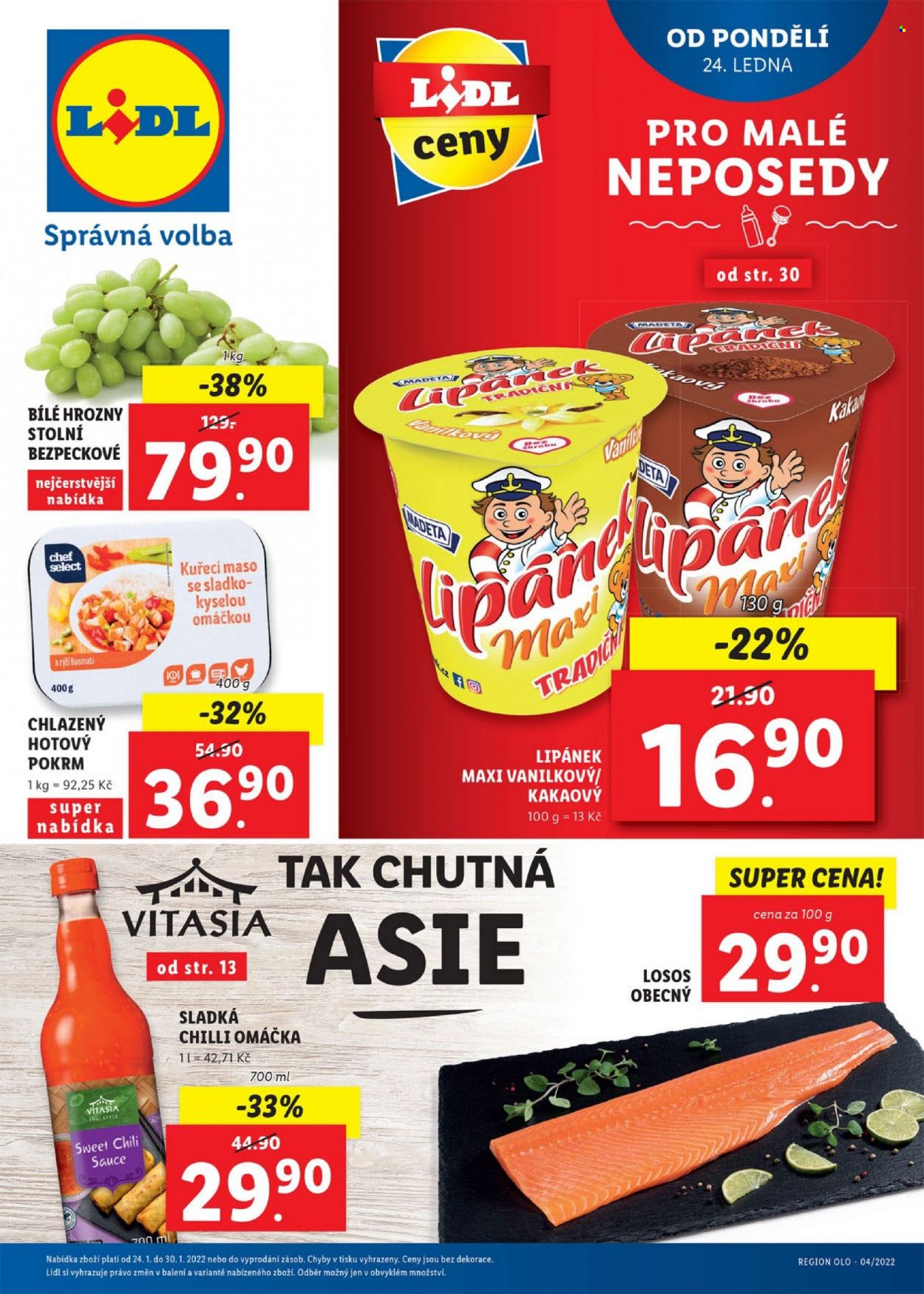 Leták Lidl - 24.1.2022 - 30.1.2022. Strana 1