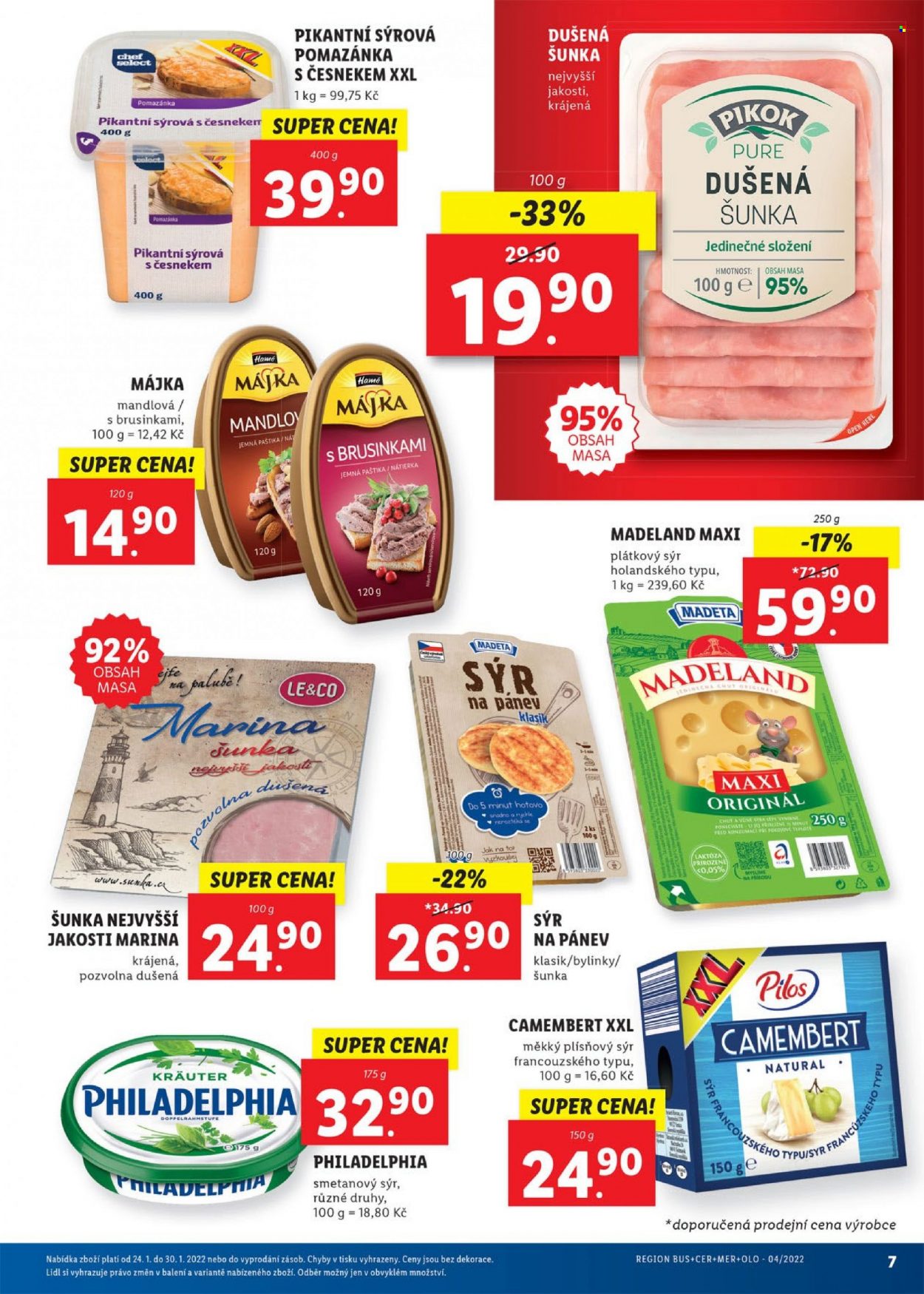 Leták Lidl - 24.1.2022 - 30.1.2022. Strana 7