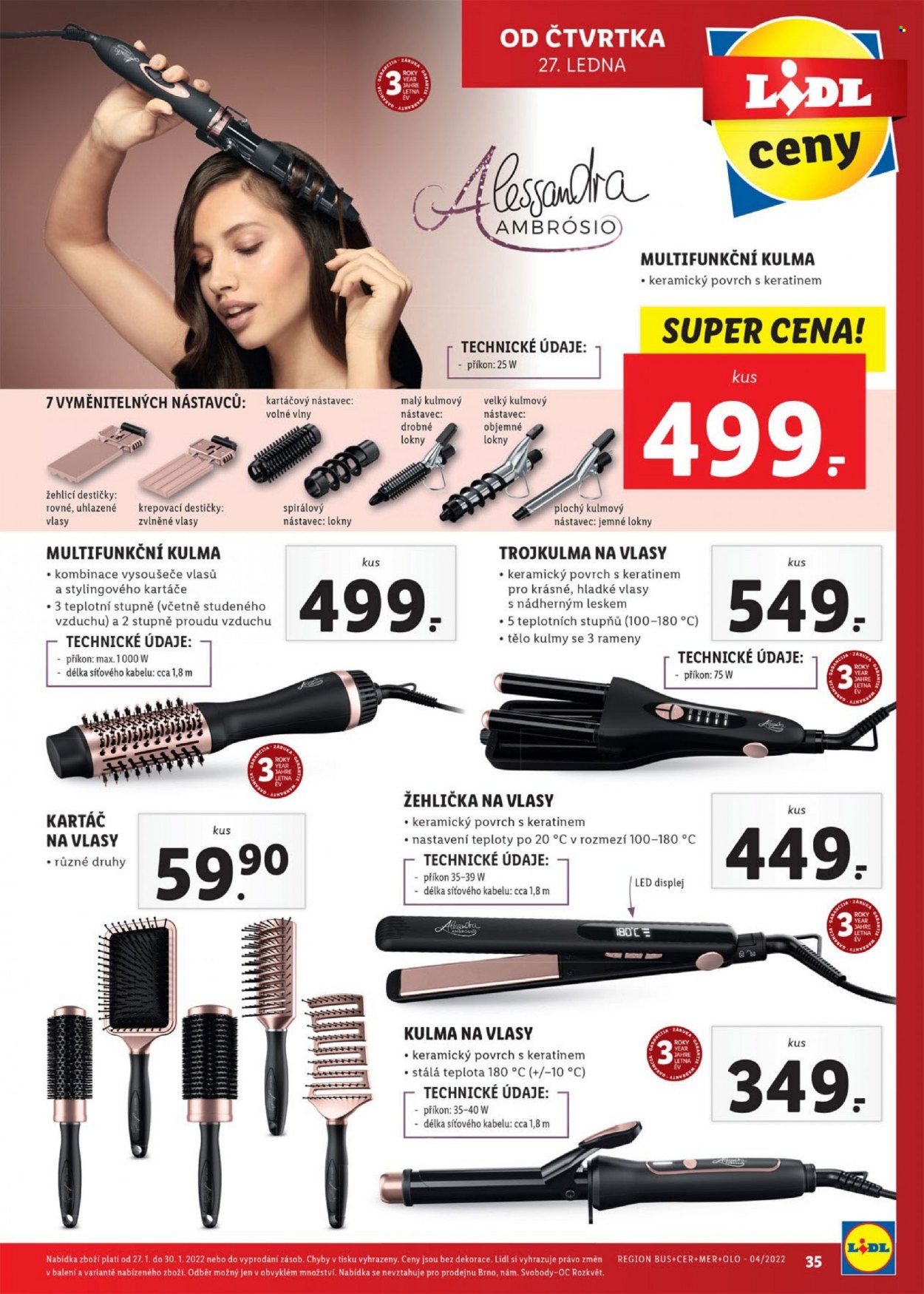 Leták Lidl - 24.1.2022 - 30.1.2022. Strana 35