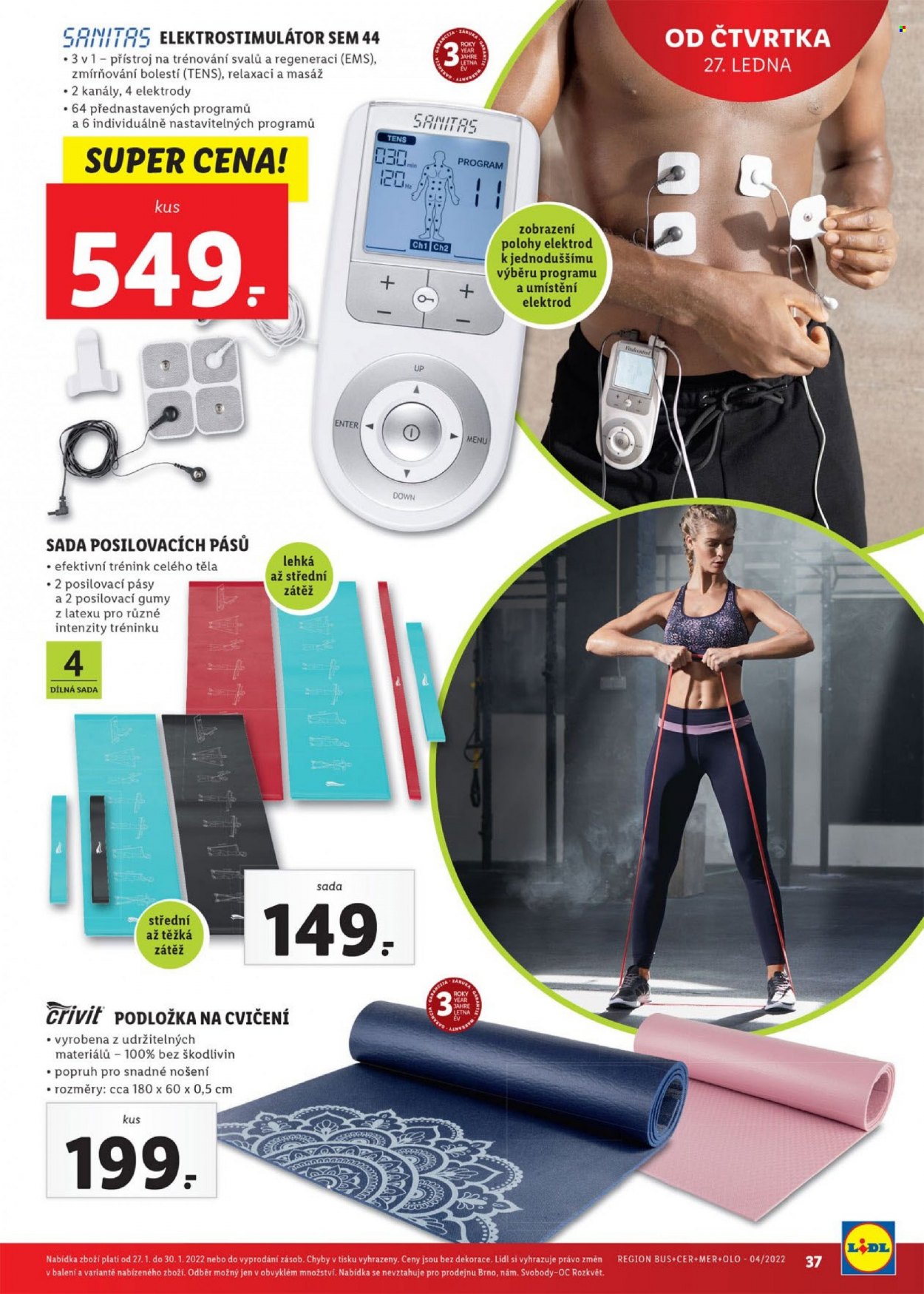 Leták Lidl - 24.1.2022 - 30.1.2022. Strana 37