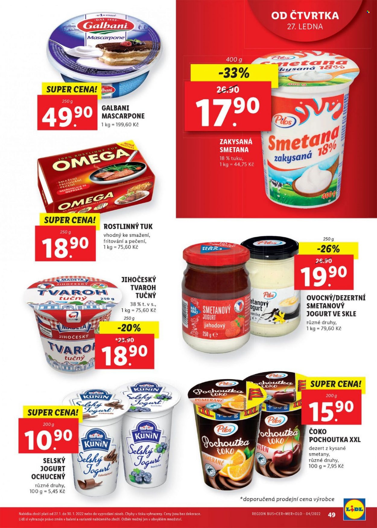 Leták Lidl - 24.1.2022 - 30.1.2022. Strana 49