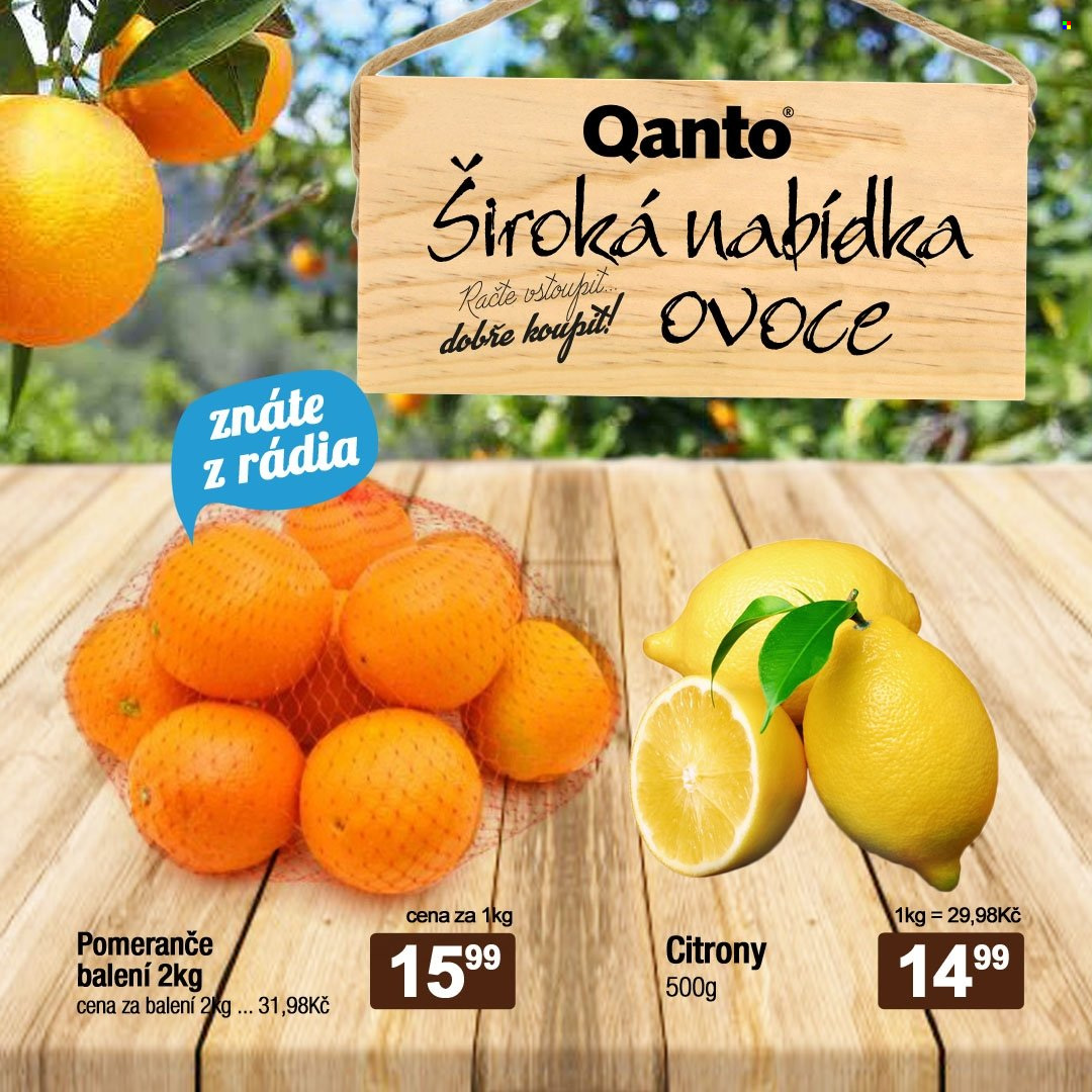 Leták Qanto market - 21.1.2022 - 23.1.2022. Strana 1