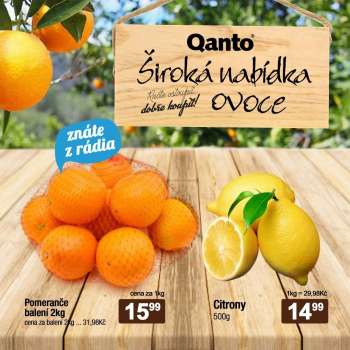 Leták Qanto market - 21.1.2022 - 23.1.2022.