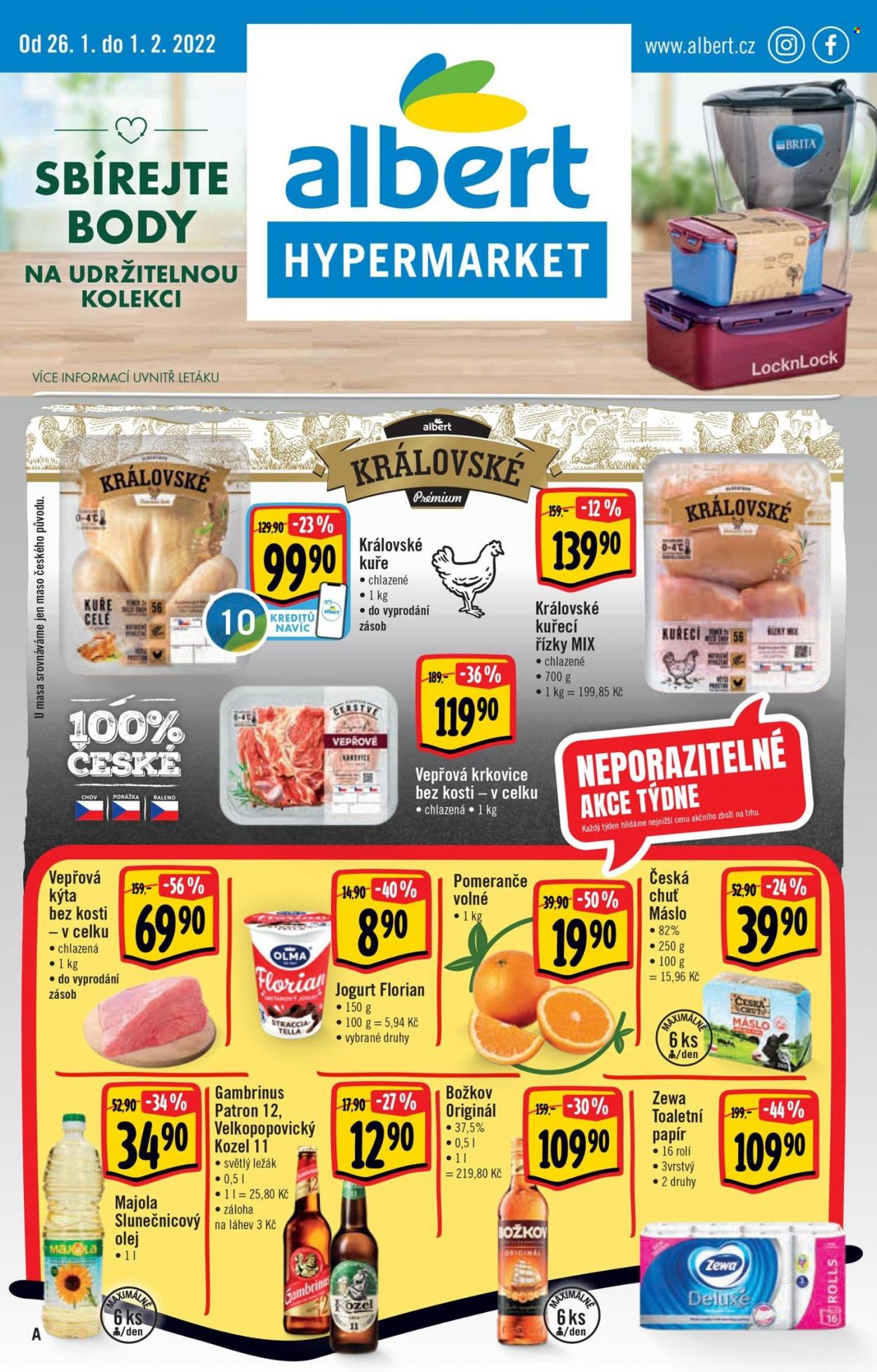 Leták Albert Hypermarket - 26.1.2022 - 1.2.2022. Strana 1