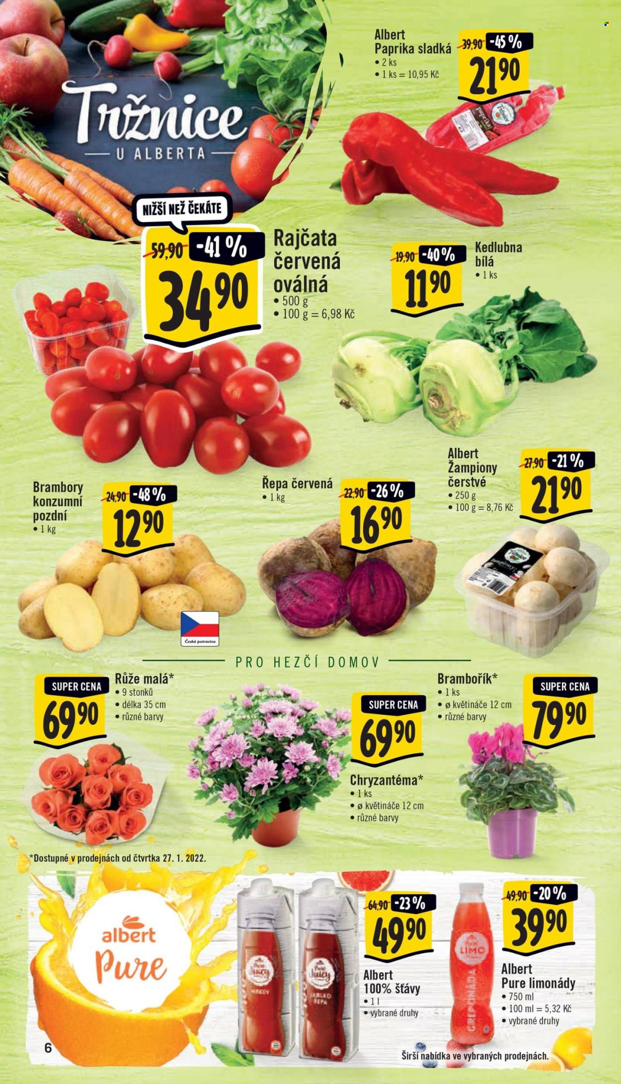 Leták Albert Supermarket - 26.1.2022 - 1.2.2022. Strana 6