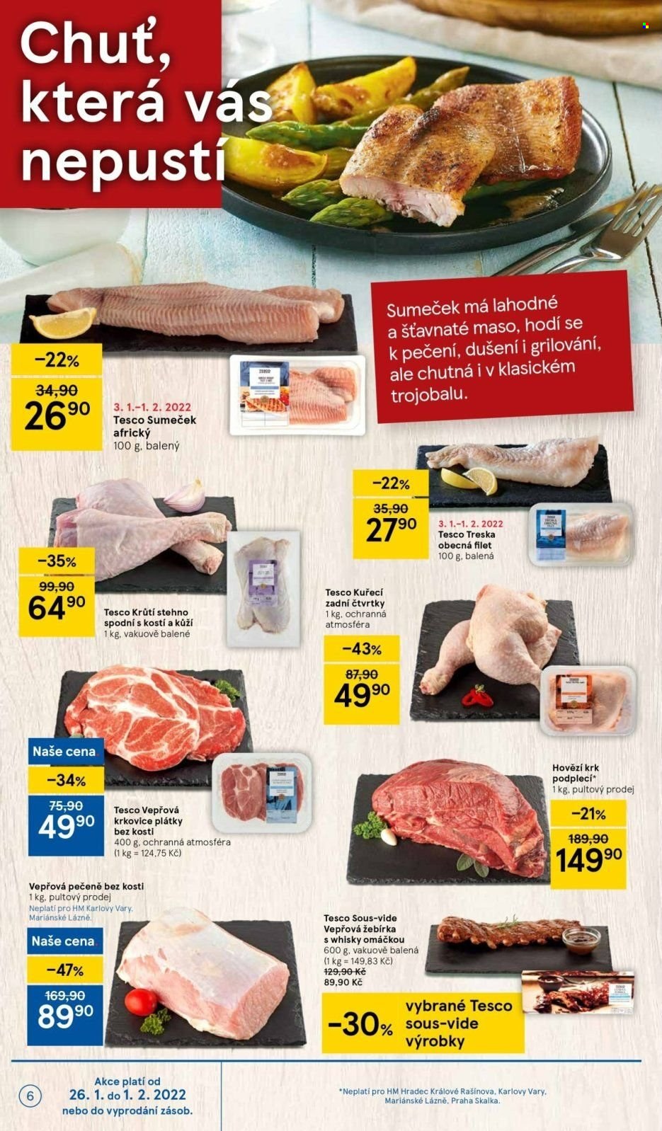 Leták TESCO - 26.1.2022 - 1.2.2022. Strana 6