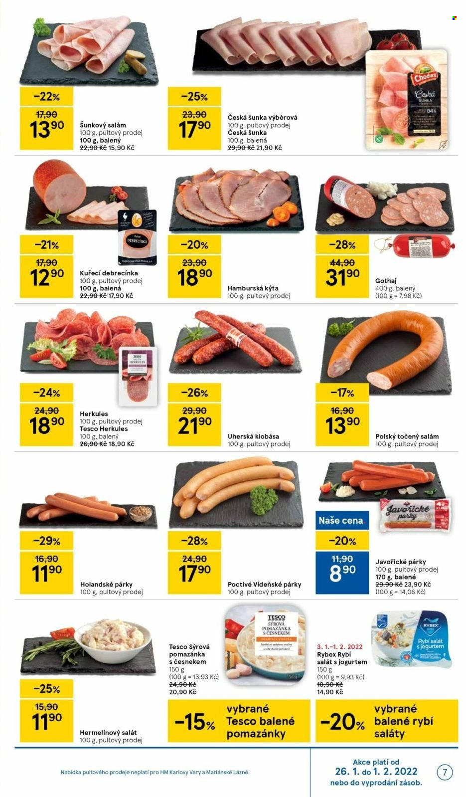 Leták TESCO - 26.1.2022 - 1.2.2022. Strana 7