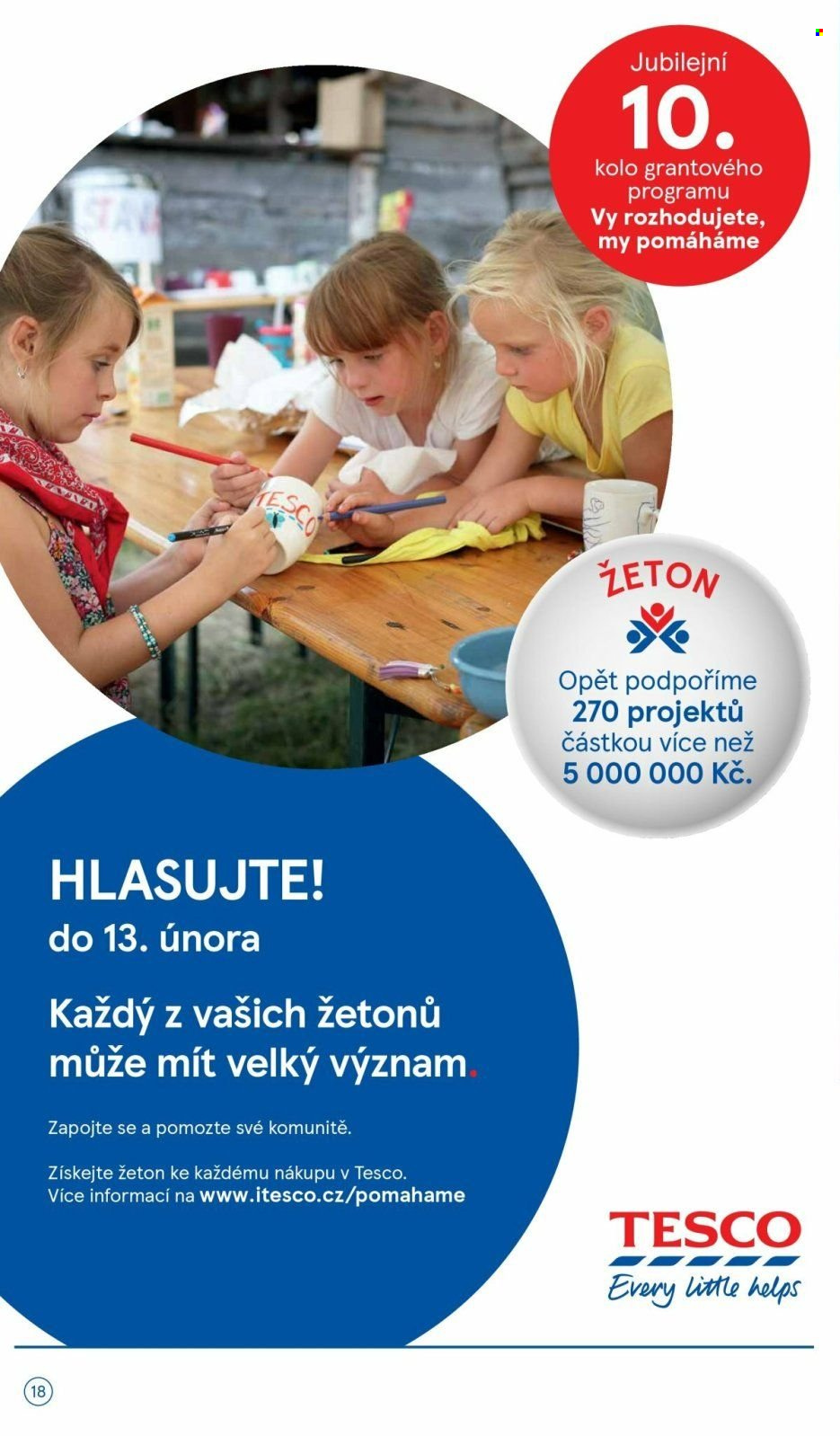 Leták TESCO - 26.1.2022 - 1.2.2022. Strana 18