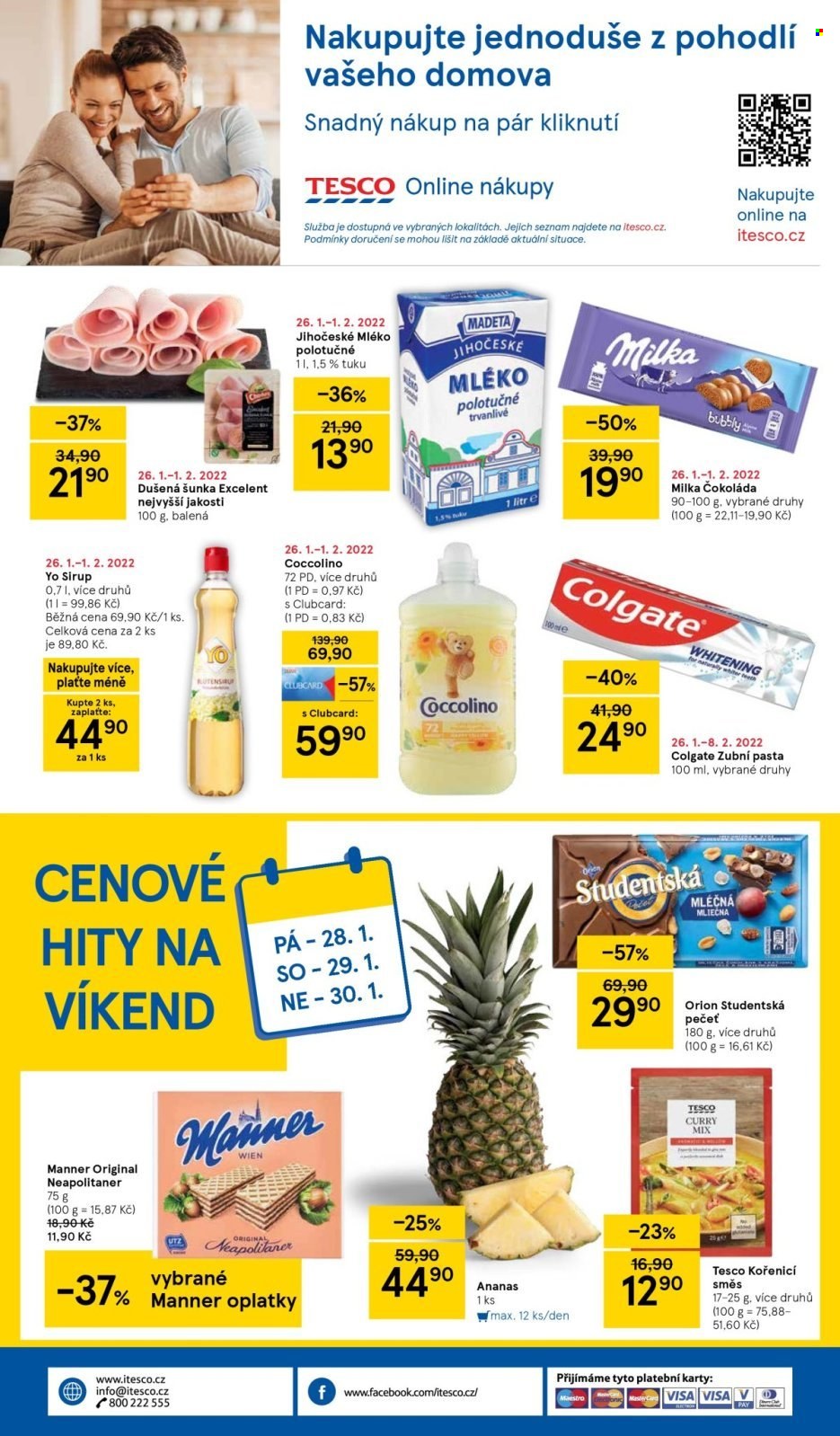 Leták TESCO supermarket - 26.1.2022 - 1.2.2022. Strana 8