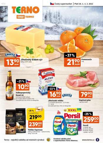 Leták coop TERNO - 26.1.2022 - 1.2.2022.