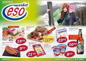 Leták ESO MARKET - 26.1.2022 - 6.2.2022.