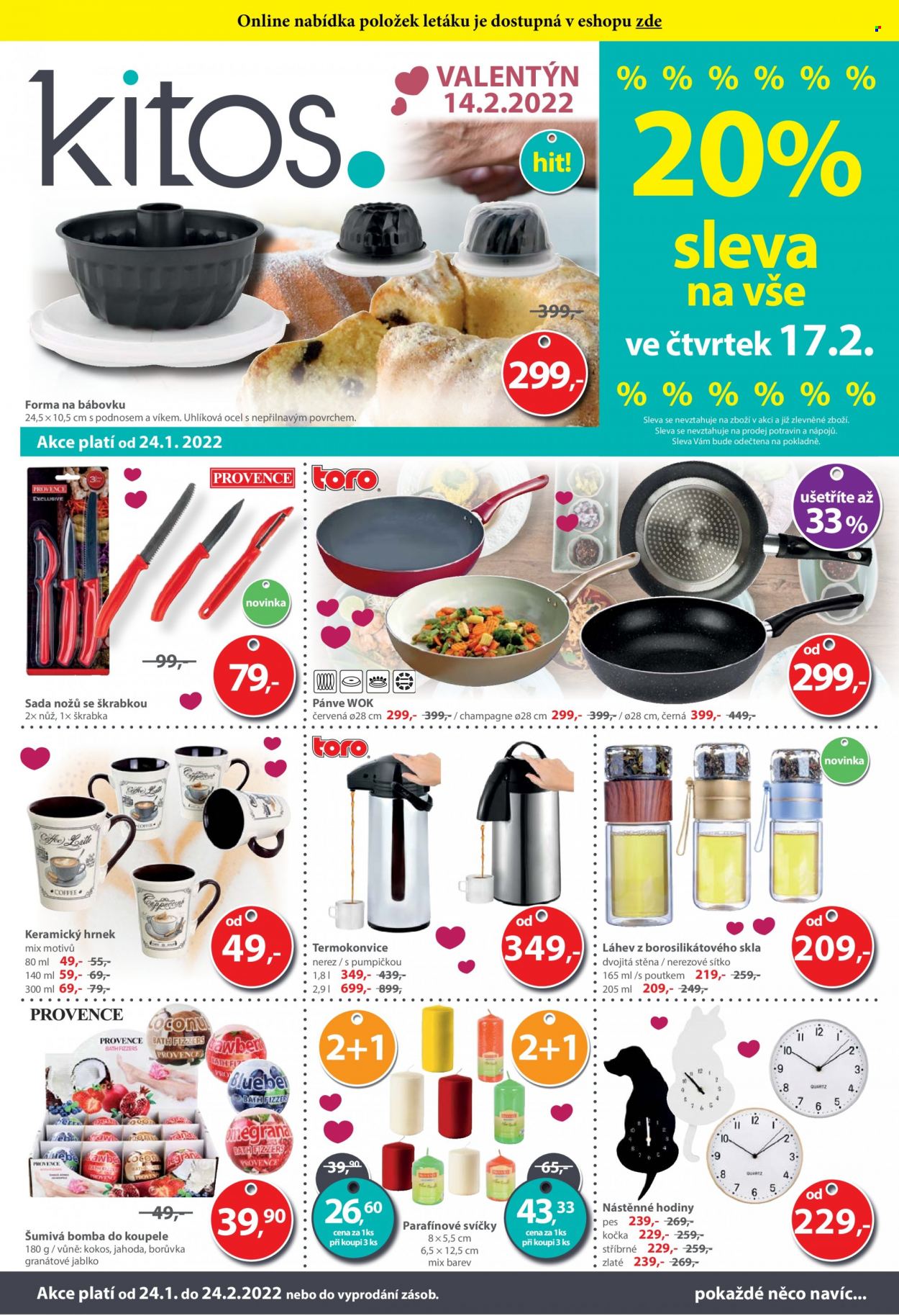 Leták Kitos - 24.1.2022 - 24.2.2022. Strana 1