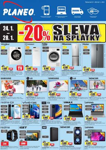 Leták PLANEO Elektro - 24.1.2022 - 1.2.2022.