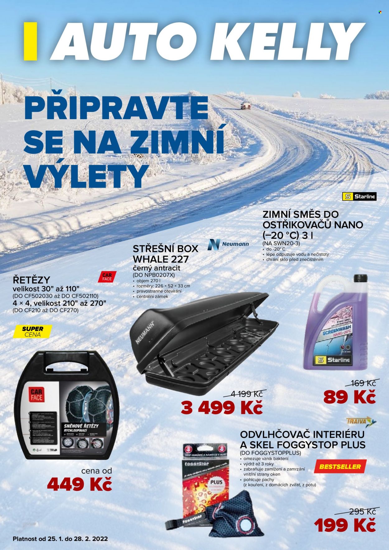 Leták AUTO KELLY - 25.1.2022 - 28.2.2022. Strana 1
