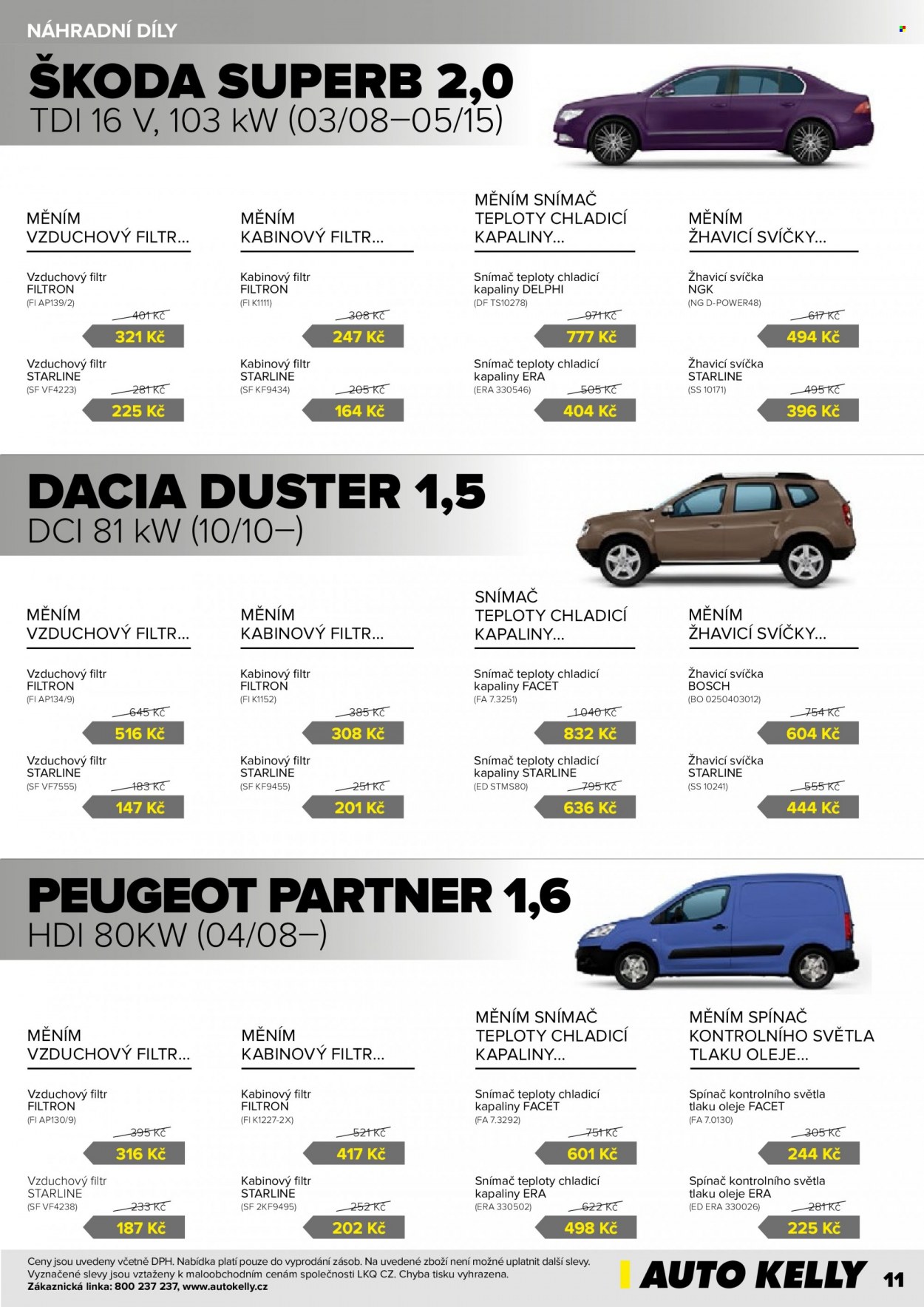 Leták AUTO KELLY - 25.1.2022 - 28.2.2022. Strana 11