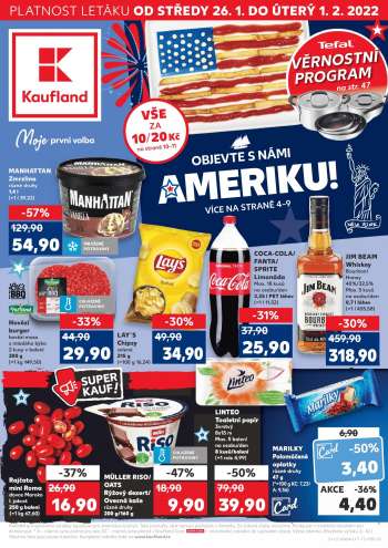 Leták Kaufland - 26.1.2022 - 1.2.2022.