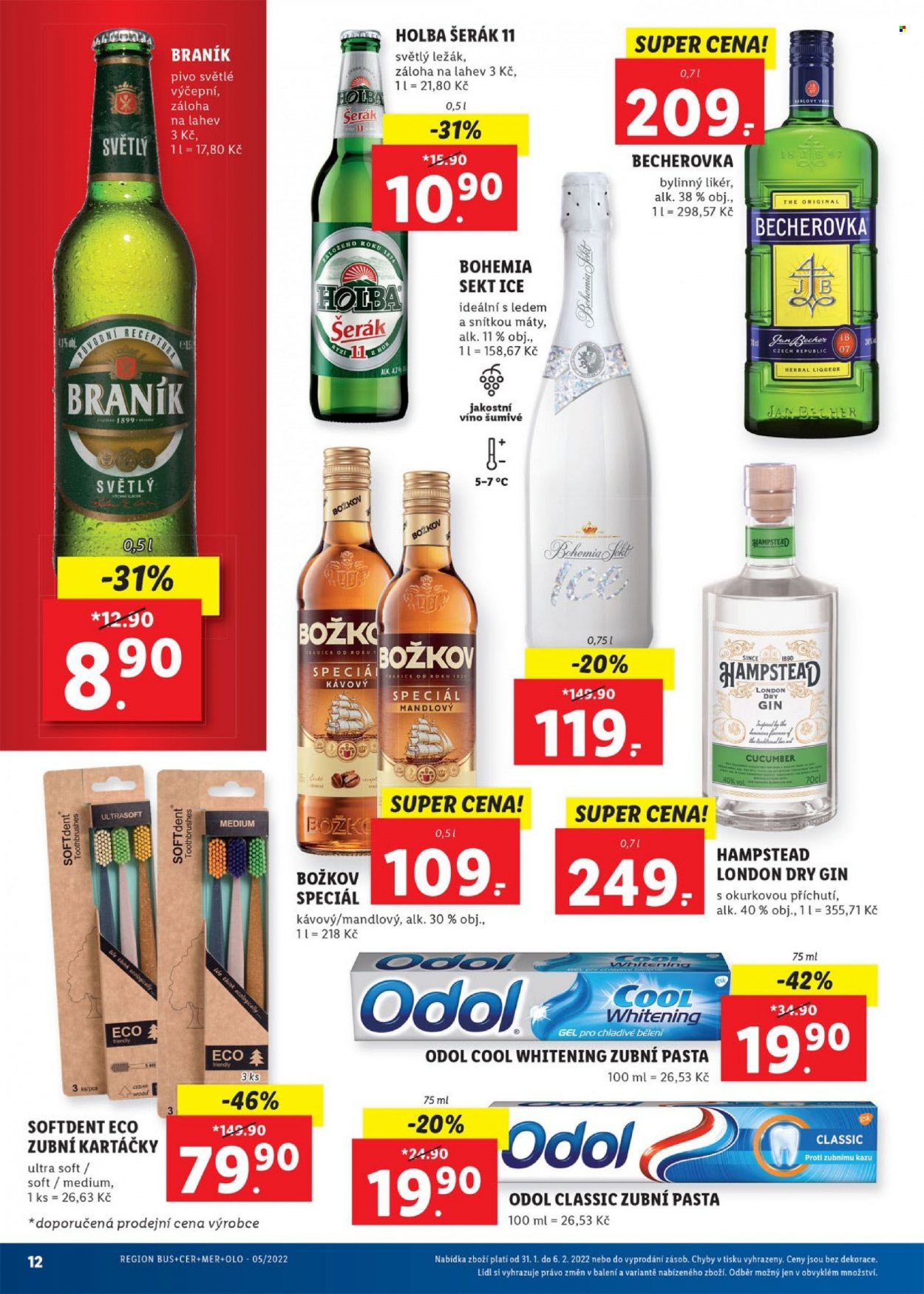 Leták Lidl - 31.1.2022 - 6.2.2022. Strana 12