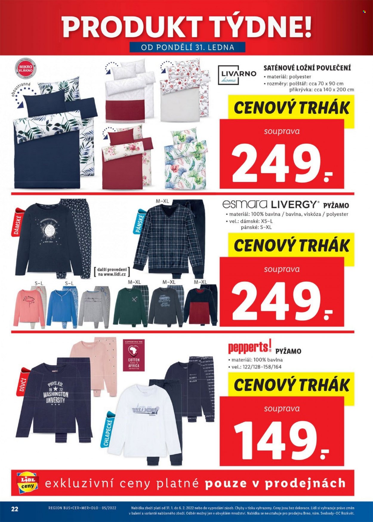 Leták Lidl - 31.1.2022 - 6.2.2022. Strana 22