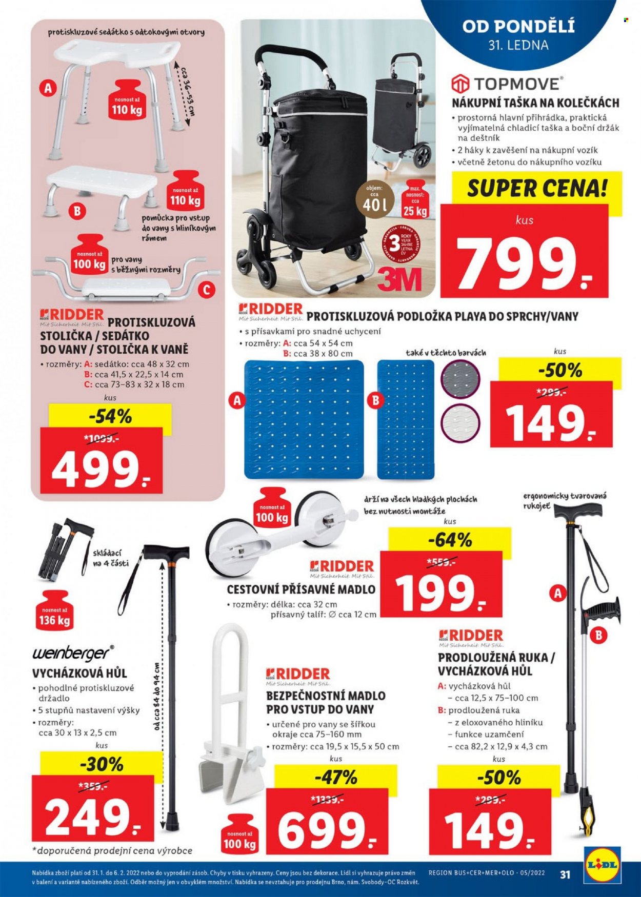 Leták Lidl - 31.1.2022 - 6.2.2022. Strana 31