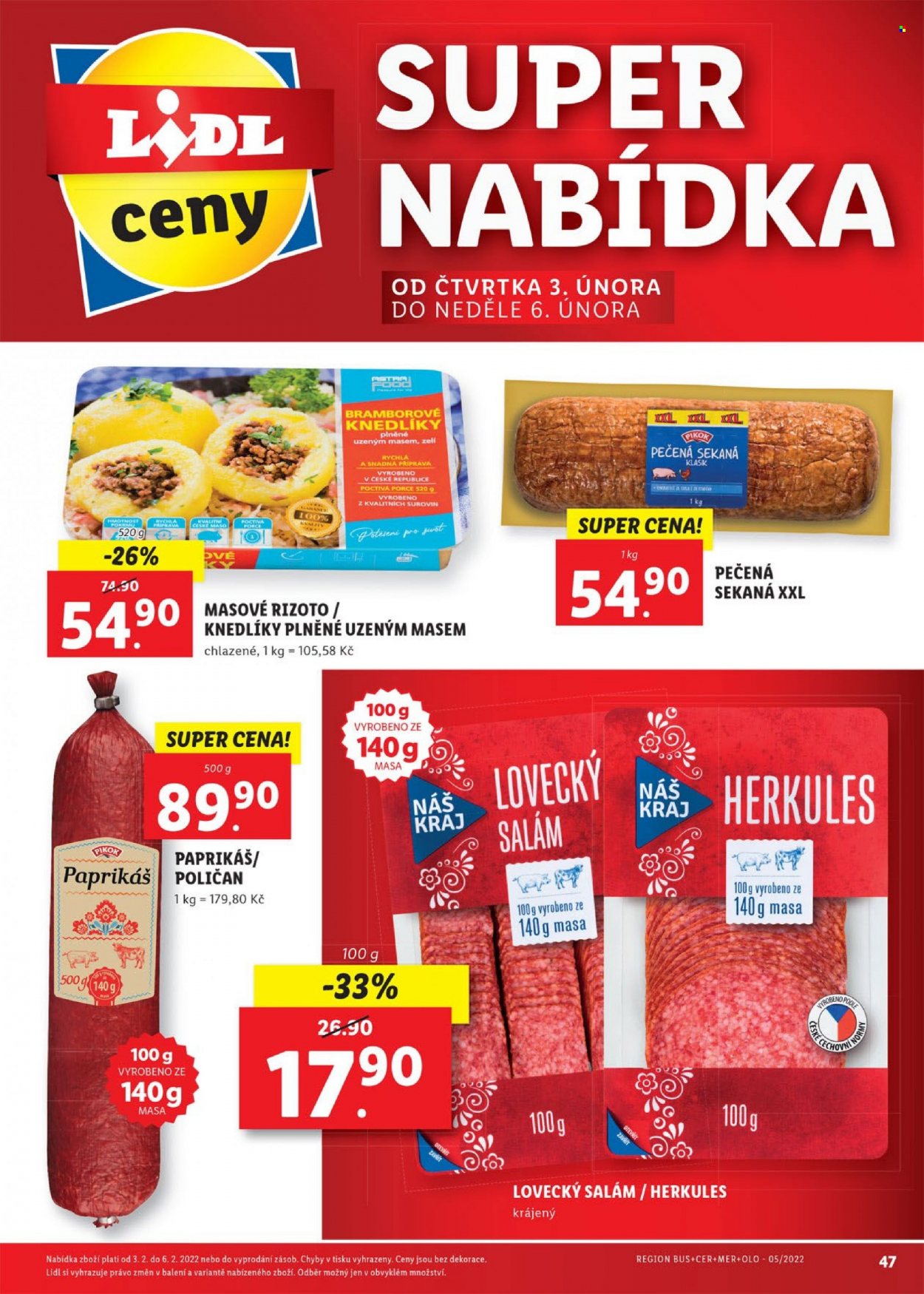Leták Lidl - 31.1.2022 - 6.2.2022. Strana 47