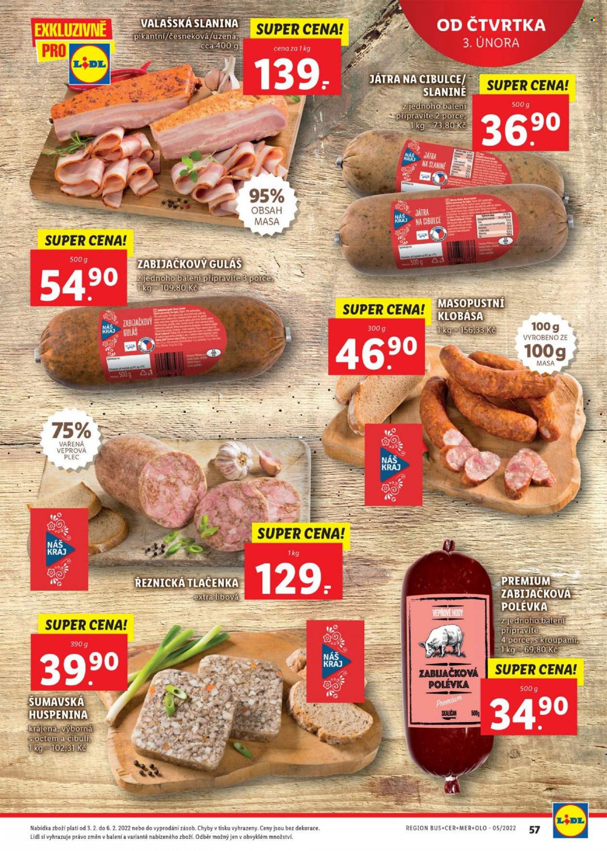 Leták Lidl - 31.1.2022 - 6.2.2022. Strana 57