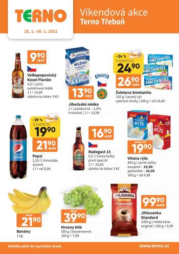 Leták coop TERNO - 28.1.2022 - 30.1.2022.