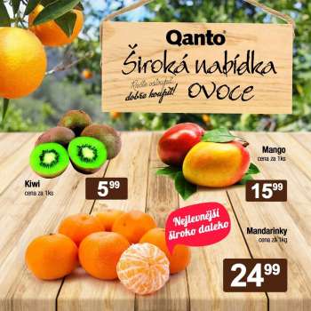 Leták Qanto market - 28.1.2022 - 30.1.2022.