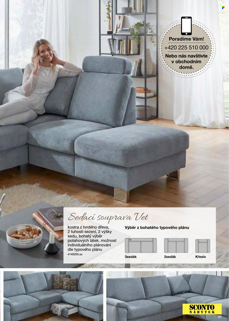 Leták SCONTO NÁBYTEK - 29.1.2022 - 28.11.2022. Strana 28