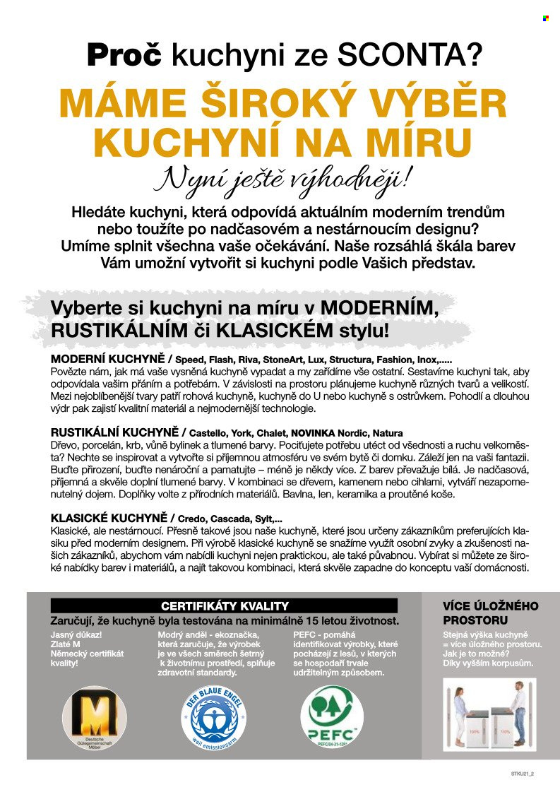Leták SCONTO NÁBYTEK - 30.11.2022 - 30.11.2022. Strana 2