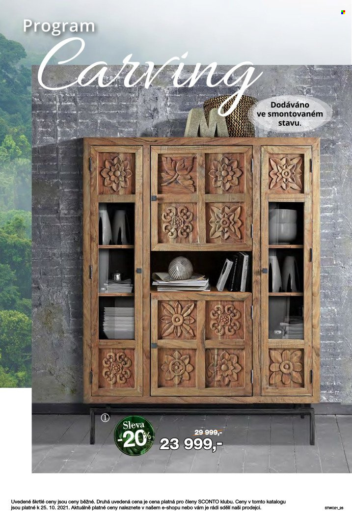 Leták SCONTO NÁBYTEK. Strana 26