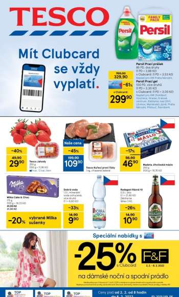 Leták TESCO - 2.2.2022 - 8.2.2022.