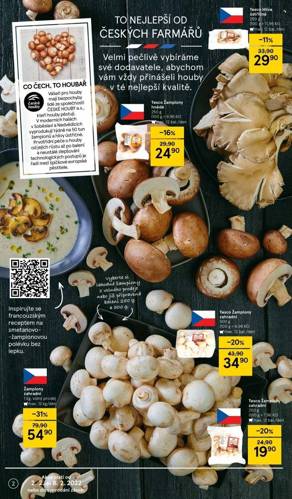 Leták TESCO - 2.2.2022 - 8.2.2022. Strana 2