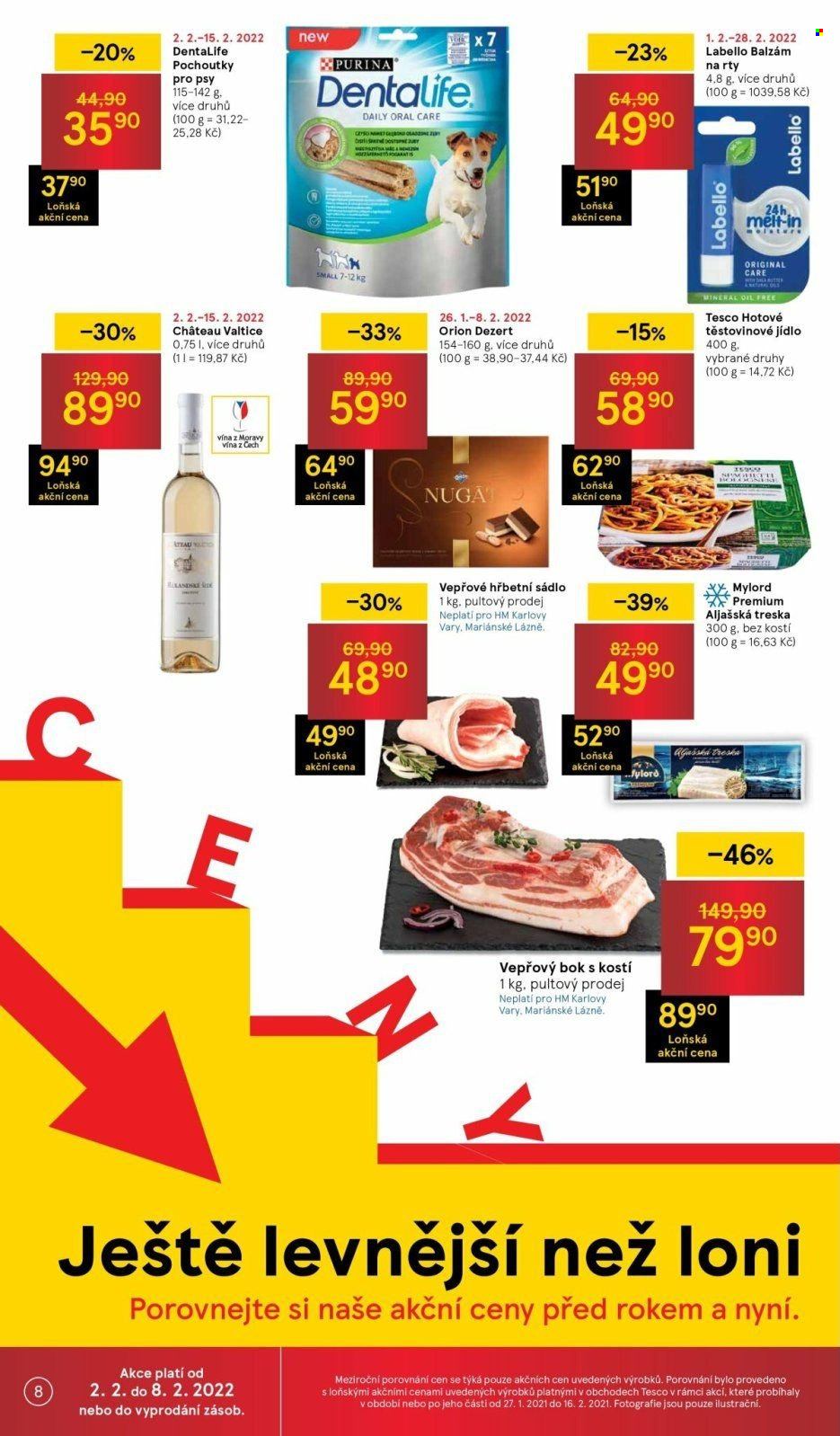 Leták TESCO - 2.2.2022 - 8.2.2022. Strana 8